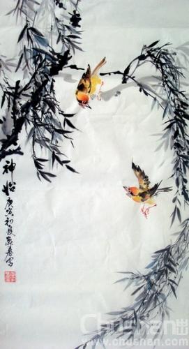 王象春 花鸟画.jpg